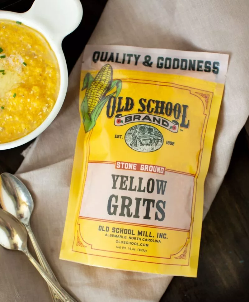 Old School Mill Stone Ground Yellow Grits