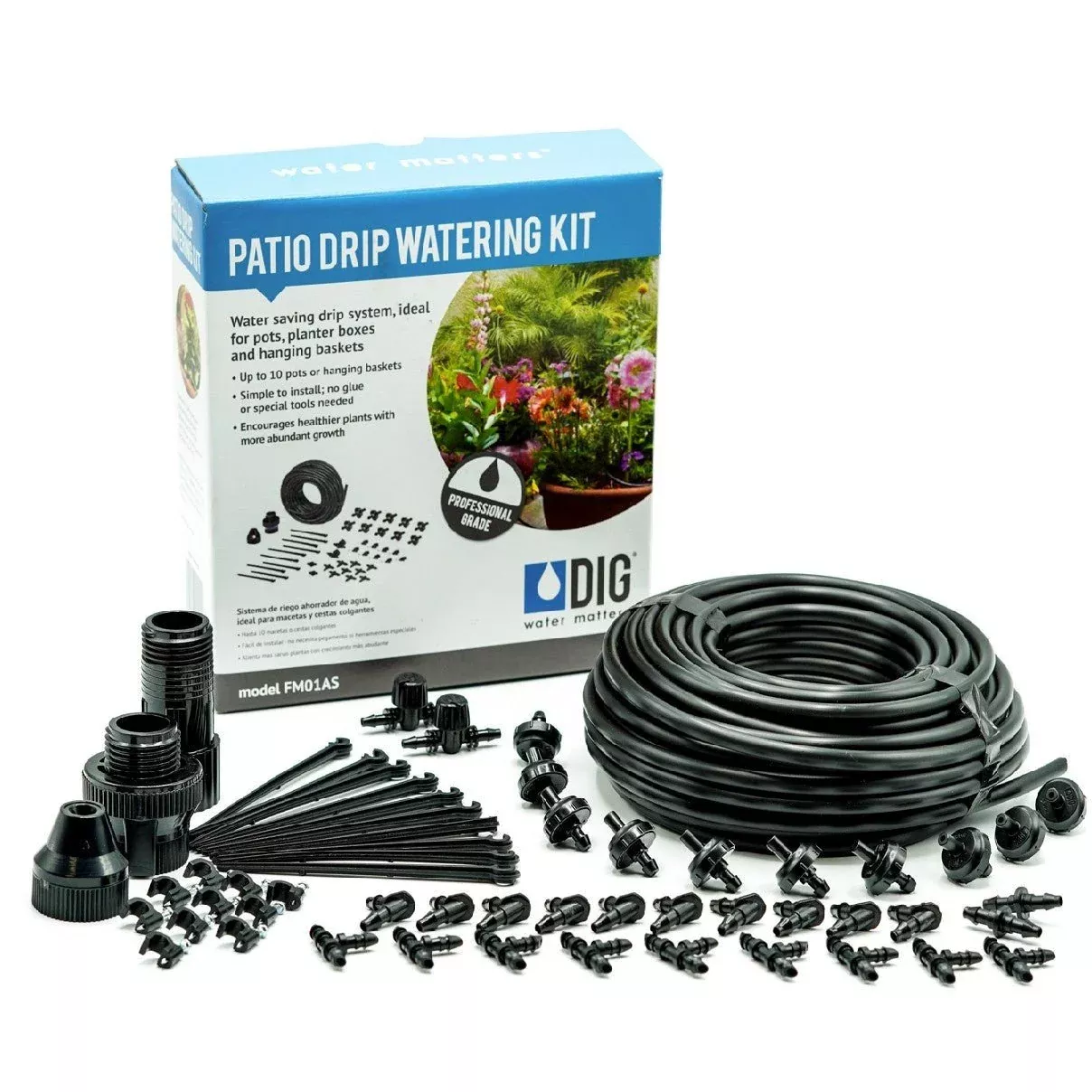 Patio Drip Watering Kit