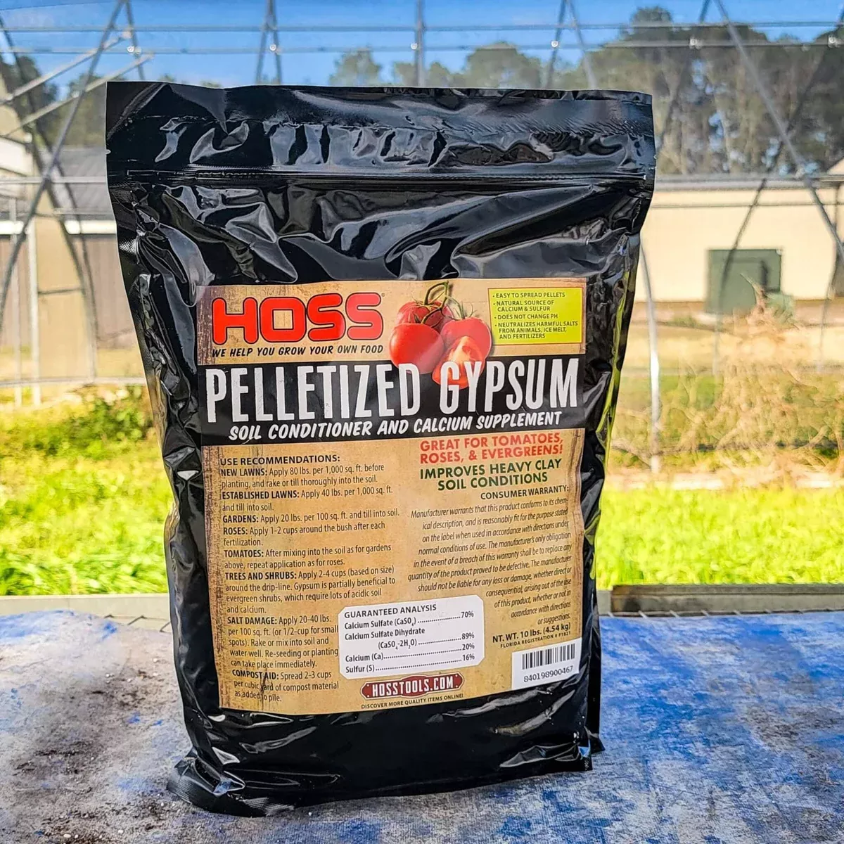 Pelletized Gypsum Soil Conditioner