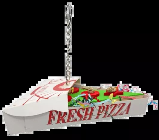 Pizza Takeout Bird Toy