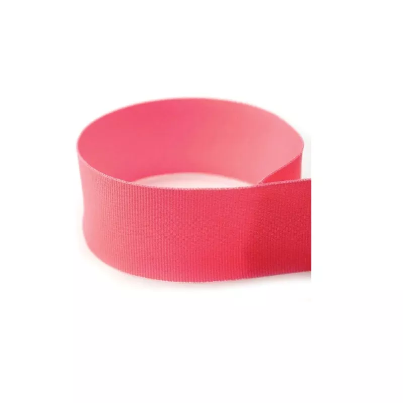 Preppy Solid Grosgrain Ribbon – Hot Pink