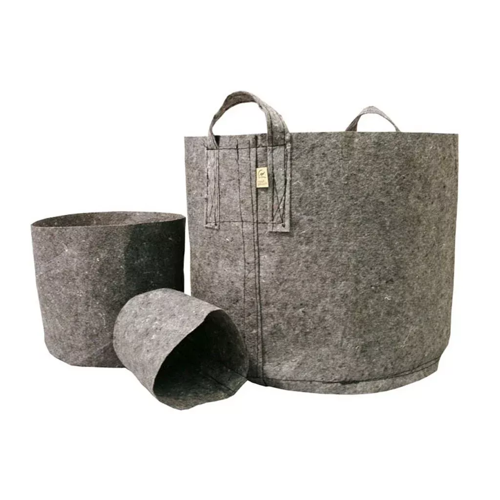 Root Pouch Grey Fabric Pot - 1 to 15 Gallon
