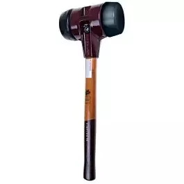 SIMPLEX Mallet with Black/Black Inserts, 80 Series by Halder