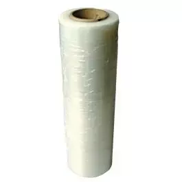 Stretch Wrap, 80-Guage Clear Film, 18in Width x 1,500ft Length