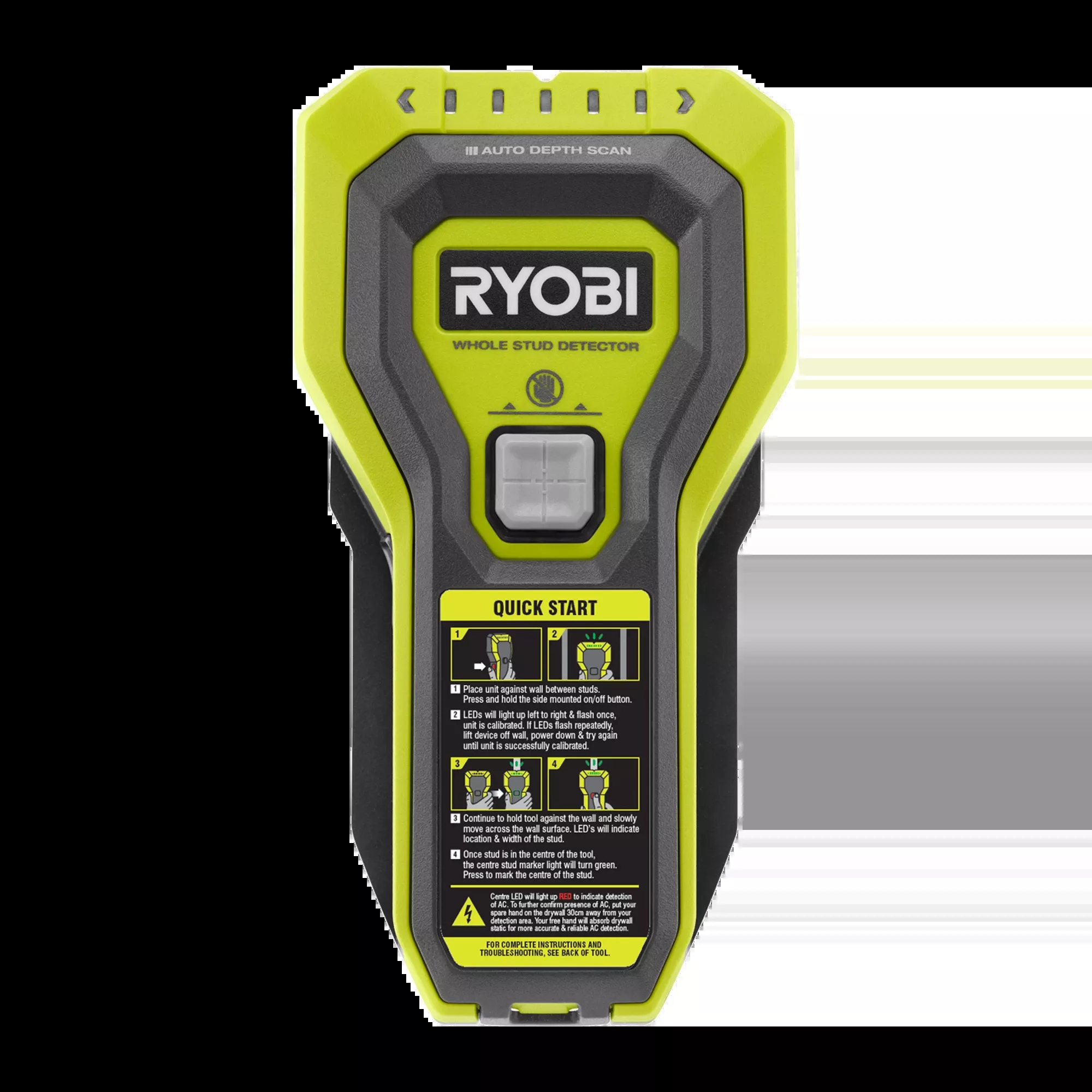 Stud Finder with Ac Detection