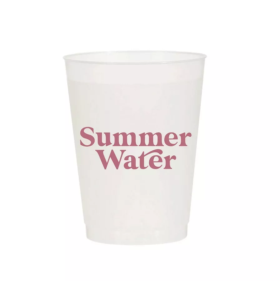 Summer Water Reusable Cups