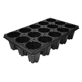 SureRoots Plug Trays, 15 Cavity, Pack of 25 by T.O. Plastics
