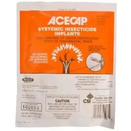 Systemic Insecticide Tree Implants, 3/8in Diameter, Pack of 25 by AceCap