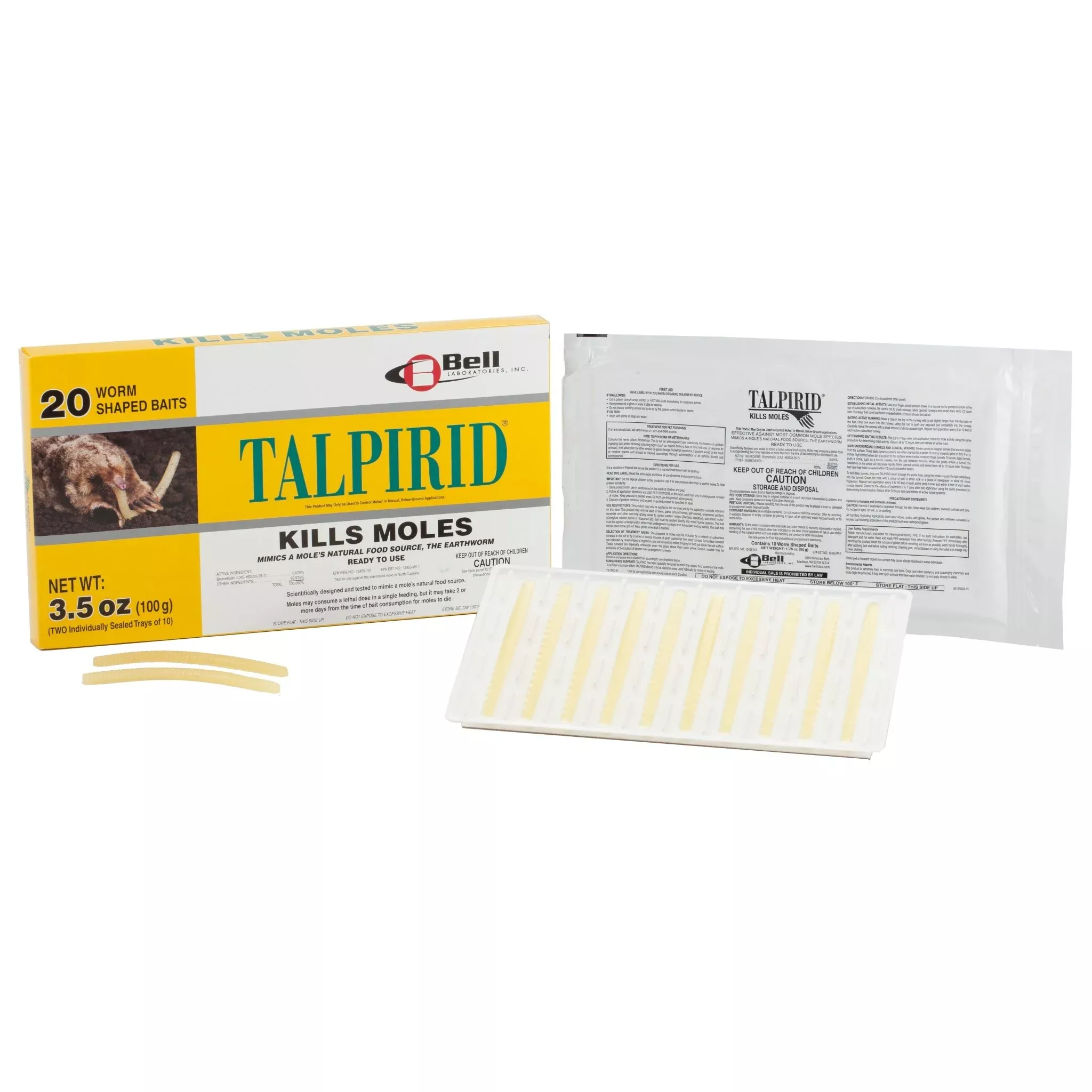 Talpirid Mole Worms Bait