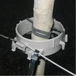 Tree Support System with EPDM Bands by Trellis Mate