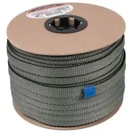 Tree Tie Webbing, Green, 3/4in Width x 500ft Length by A.M. Leonard