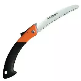 Tri-Edge Folding Pruning Saw with 7in Curved Replaceable Blade by A.M. Leonard