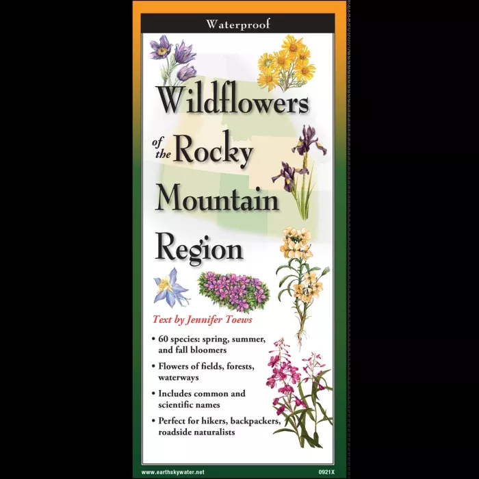 Wildflowers of the Rocky Mountain Region, Folding Guide