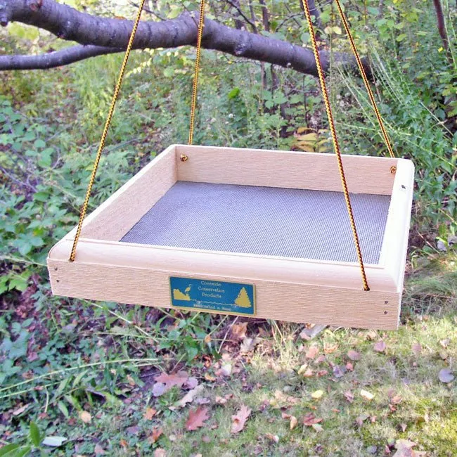 Wooden Hanging Screen Feeder
