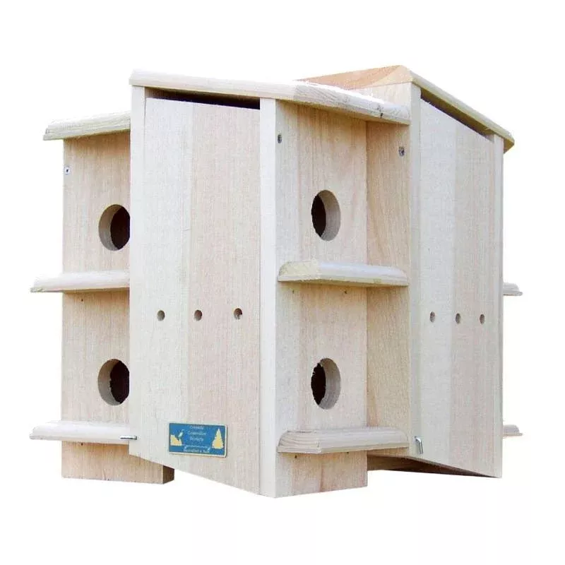 Wooden Purple Martin House