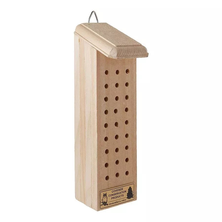Wooden Solitary Bee House