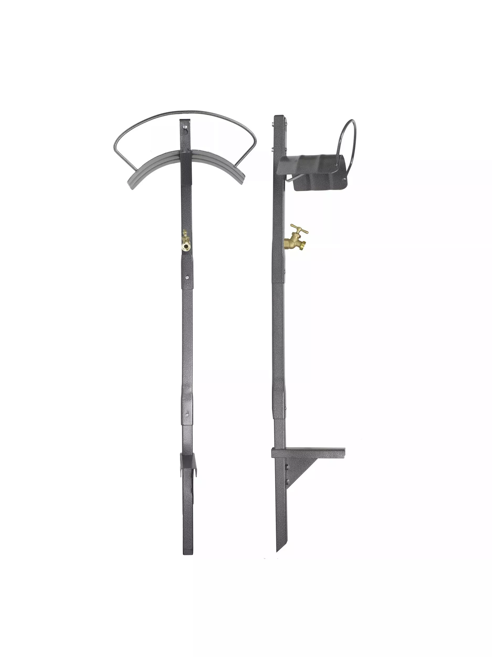 Yard Butler Free Standing Hose Hanger with Faucet